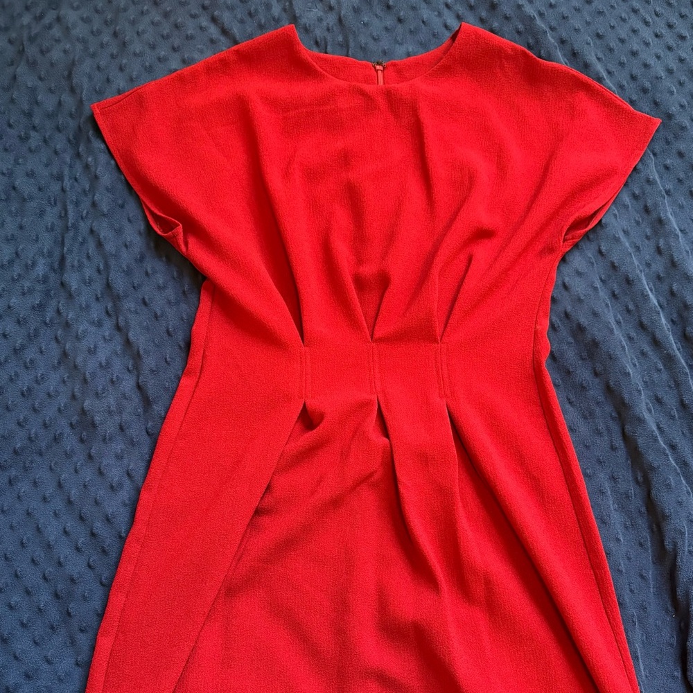 ASOS Red Midi Dress